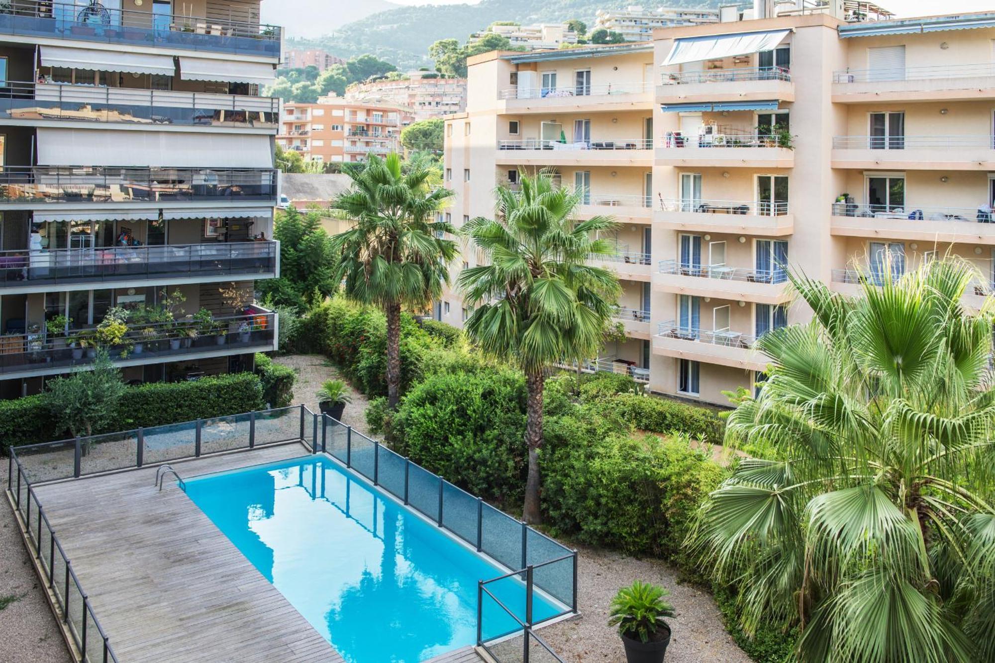"L'Idyllique" Parking, Piscine, Plage, Calme Assure, Gare Roquebrune-Cap-Martin Extérieur photo