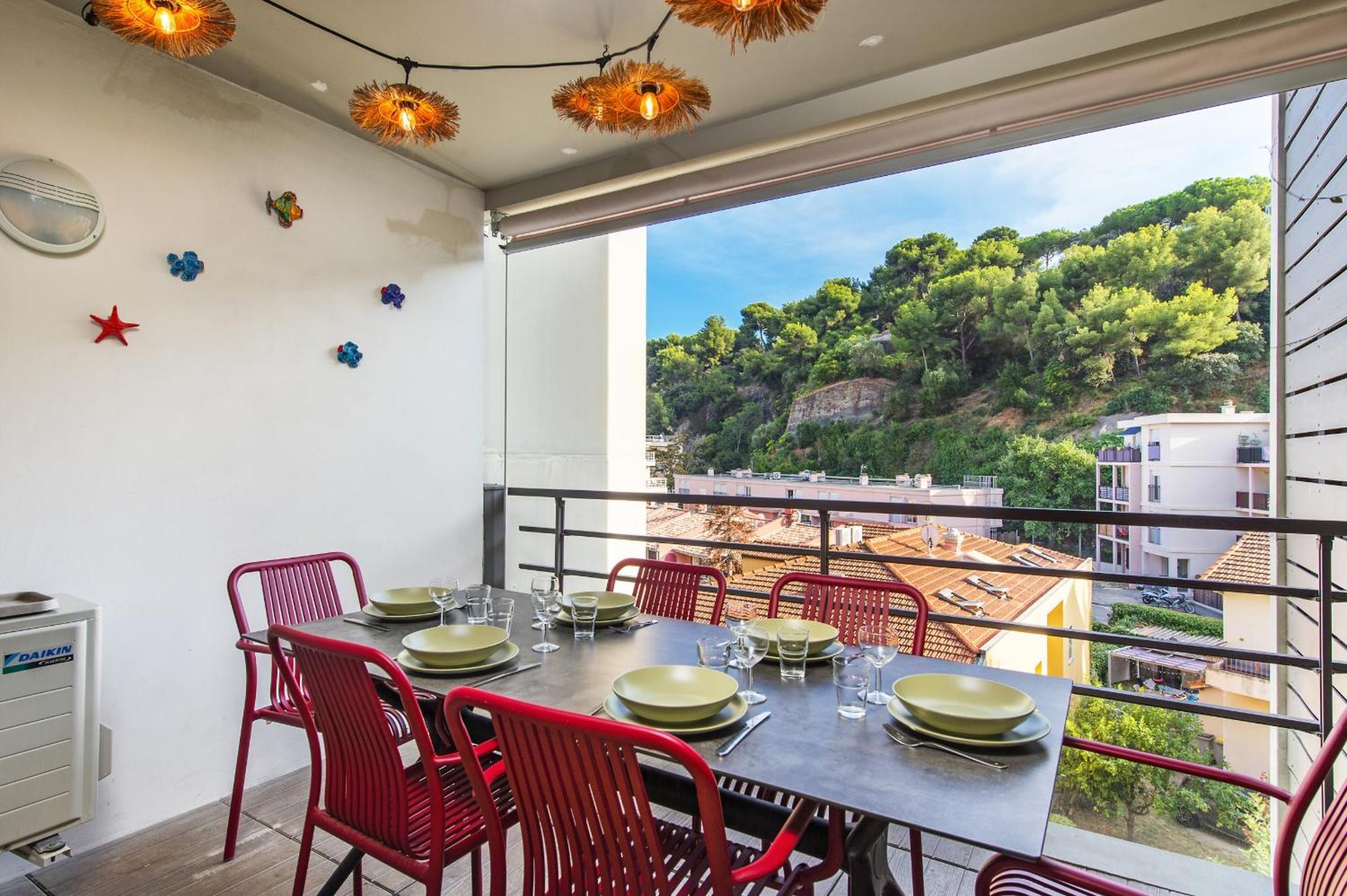 "L'Idyllique" Parking, Piscine, Plage, Calme Assure, Gare Roquebrune-Cap-Martin Extérieur photo